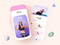 Fitness Apps Fitness App品牌推广ui应用程序设计