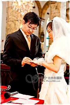北京彤摄影-杉迪采集到宣武门教堂婚礼摄影