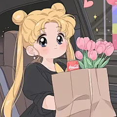 “靠近我就是晴天”/美少女战士头像 - 小红书