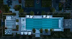 南京金基·山川江樾泳池-Siam white暹罗白石材实践