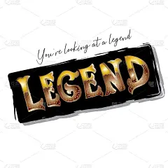 You're looking at a legend. Handwritten modern bru