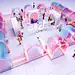 booth Event Exhibition  公关活动 展区 展台 展览 快闪 抖音 美妆