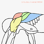 #SAI资源库#KITAJIMAのお絵かき研究所，gif动态图，动漫人物很棒的绘画参考，自己借鉴，转需~#设计秀#