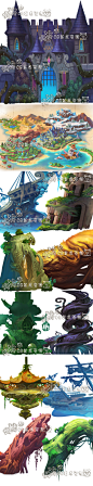 138 手游美术资源 日韩Q版 UI 场景 物件 图标 音效特效手绘素材-淘宝网
