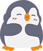 Adorable Penguin Flat Illustration 