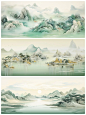 东方美学-湖光山色_国风山水风景背景图_1_Ai法师多多侠_来自小红书网页版