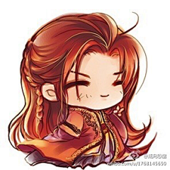 和花落去采集到Q版古装