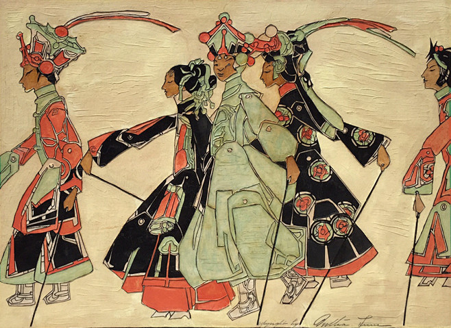 伯莎·拉姆（美国，1869-1954）