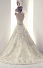 婚纱后背CB Couture Bridal Collection SS2014 by Casablanca Bridal
