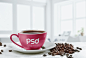 Coffee Cup Mockup PSD :  