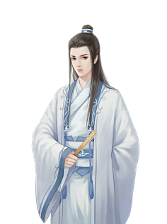 立绘古风美男画集