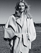 VOGUE乌克兰2014年1月-粉柔优雅女性大衣时装秀---酷图编号1081517