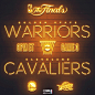 Official NBA 2015 Finals | Real-Time Designs : I worked LIVE designing in Real-Time for the NBA during the 2015 NBA Finals. Record numbers were recorded for engagement on social media platforms for the NBA.  © Artwork is the ownership of the NBA / NBAE