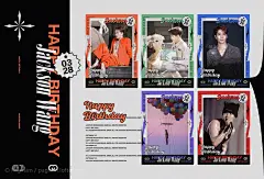 王嘉尔海报set➕方卡-Pagiisim