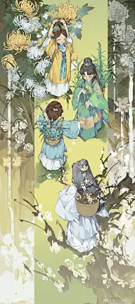 C-插画-古风人物