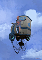 Cogollos delivery, Alejandro Burdisio : Serie Universo Chatarra