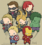 Q版#复仇者联盟#_The Avengers 复仇者联盟