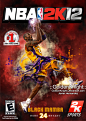 KOBE NBA 2K12 new cover by Golden24Knight