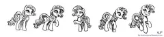 Rarity Sketches 
#my little pony##小马宝莉##彩虹小马#