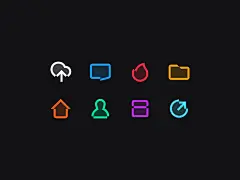 icon图片大全-icon高清好看的图片--花瓣狗都不干设计啊的画板