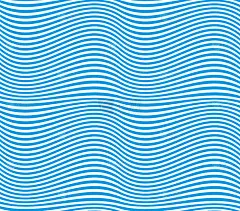 不同几何形状的黑白无缝图案