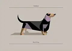 Flora Fauna Canines-1-Design Crush | this made me think of @Cindi Rauch and @Kyra Brown