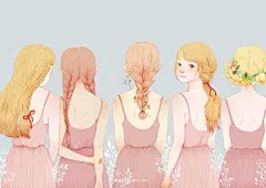 小小梅MIA 原创手绘欣赏 - 插画 - 慢生活资讯 - 慢时间