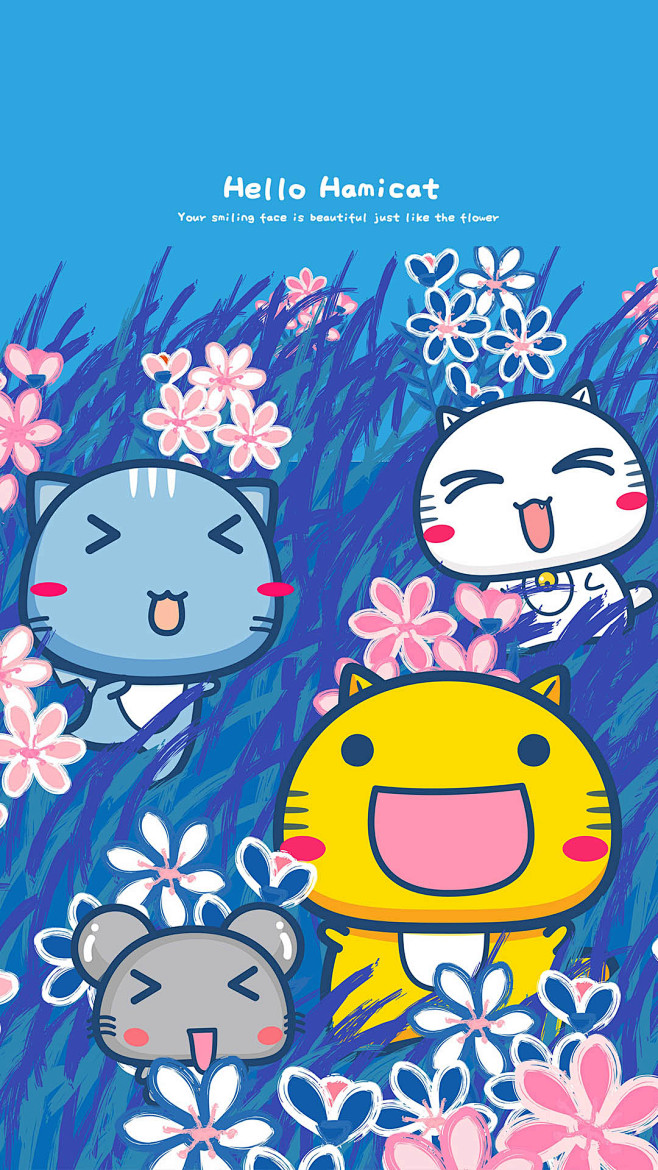 08:55:04哈咪猫花世界3hamicat哈咪猫手机壁纸babymocmoc该采集也在