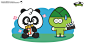 design adobe illustrator Brand Design Character design  Mascot cartoon artist blender 3D
