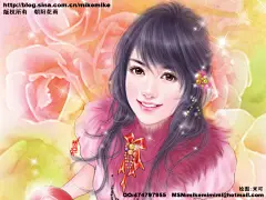 【插画大师】 ┇米可瑷玛┇_看图_手绘古装手绘现代吧_百度贴吧