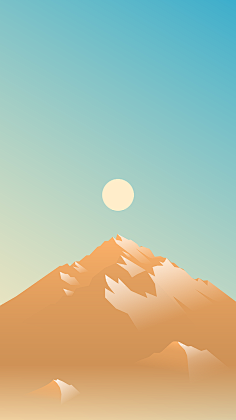 APP 背景素材 色调背景 扁平化背景 引导页背景-花瓣网|陪你做生活的设计师