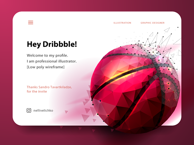 Hey Dribble! ux drib...