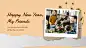 New Year Party Photo Display Template Facebook Cover