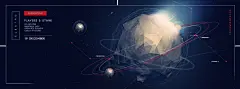 科技科幻星际旅行海报