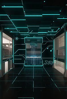 Cyber corridor.