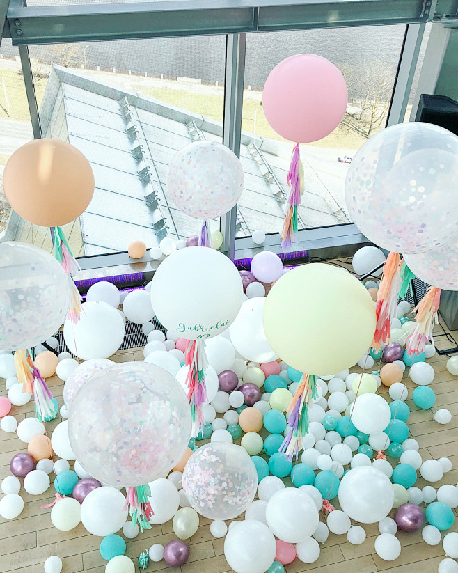 气球
成都轻派对，生日派对，宝宝派对，气...