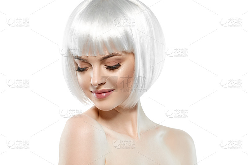 表情包朋友晒照简约风模板_美女照片头像