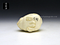 跳兎 : 山鹿,Yamaga,跳兎,現代根付,Contenporary Netsuke