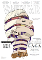 Vanity Fair cover : Vanity Fair cover; Lady GaGa