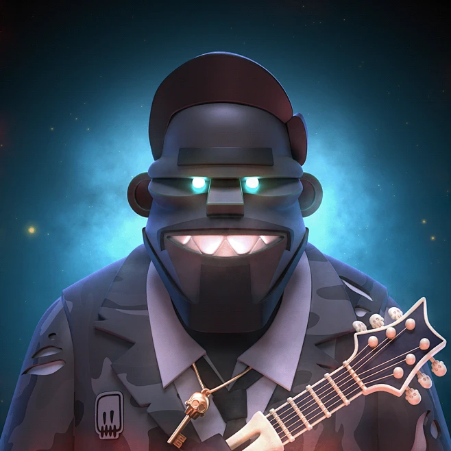 Character design cryptoart Digital Art digital illustration hip-hop ...