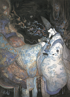 美好的时光1992采集到天野喜孝 Yoshitaka Amano—神秘