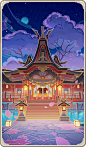 Grand Narukami Shrine (Support Card) : Grand Narukami Shrine is a Location Support Card in Genius Invokation TCG. Grand Narukami Shrine appears in 6 stages: