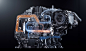 3D c4d car CG huawei motion design New Energy octane visualization
