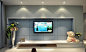 冬季客厅装修效果图欣赏 10款2012电视墙装修效果图