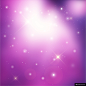 紫色光影银河星空梦幻闪耀夜空星光背景模板矢量素材