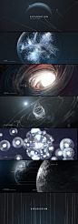 Exploration in Motion on Behance   ________________________________________ A beautiful use of particles to make complex structures and effects.  The idea of manipulating particles is fascinating to me, the different possibilities that exist between physi