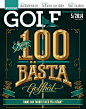 GOLF : Cover design for Swedish magazine GOLF.(1240×1575)