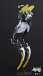 Robo Recall - Fast Bot, Mark Van Haitsma : A model that I had the pleasure to work on for Robo Recall.
It was an amazing experience being part of such a great team. I think we ended up with something incredible. I hope everyone gets to play!

Free to down