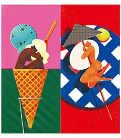 #Ooh Artists# 今期介绍的 Ichijo Hikaru 一乗ひかる 是一位来自日本的插画艺术家，现居于东京。她在插画表达中展现出自己远超日本审美标准的独特风格，并通过艺术视角，为女性提供了远超认知的多样性空间。Ichijo Hikaru 擅长使用圆点和大胆的色彩来强调她所代表的对象，而不是面孔。所以在她的笔下几 ​​​​...展开全文c