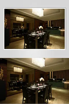 高级餐厅装修图片